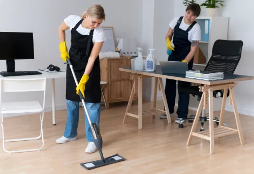 Nettoyage de bureau professionnel à Deux-Chaises