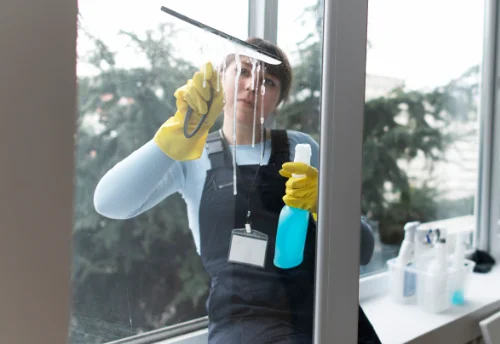 Nettoyage de vitres intérieures et extérieures à Deux-Chaises